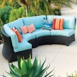 Achieving Maximum Comfort With A Curved Patio Sofa