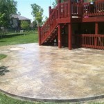Add Color To Your Patio With Concrete Stain