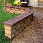 Adding A Patio Wall Block For An Outdoor Paradise