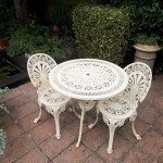 Beautiful And Durable Cast Iron Patio Tables
