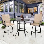 Enjoy Your Outdoor Space With Patio Tall Tables And Chairs