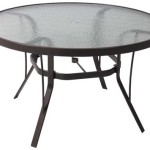 Give Your Patio A Stylish Upgrade With A 48 Inch Round Glass Table Top Replacement