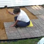 How To Build A Paver Patio On Uneven Ground