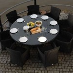Incredible Large Round Patio Table References