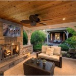 Making Your Covered Patio A Cozy Paradise With An Outdoor Fireplace