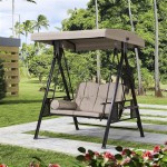 Maximizing Outdoor Comfort With Patio Swings With Canopies