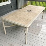 Rejuvenating Your Patio Table With Replacement Tiles