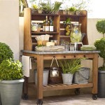 Stylish And Functional Patio Buffet Cabinet