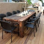 Transform Your Outdoor Space With A Large Patio Table